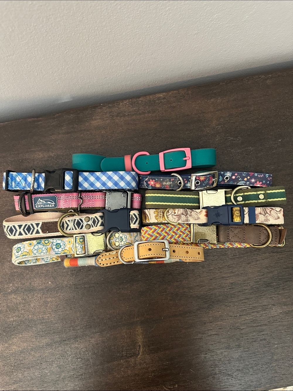 BUNDLE OF 10 Medium Dog Collars